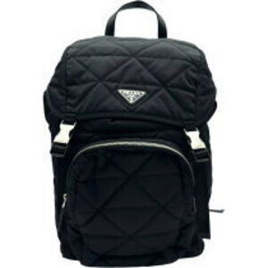 Prada Re Backpack Rucksack Black Daypack
